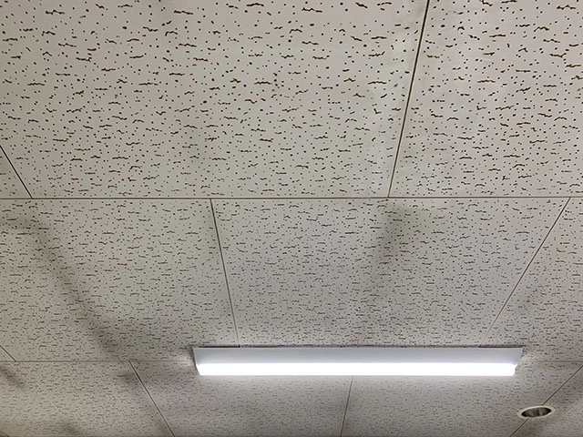 天井の汚れ